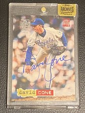2015 Topps Archives Signature Series DAVID CONE Auto Royals 1/1