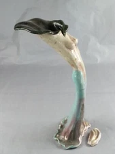 17” Large Nude Woman Sculpture Vase As-is For Repair