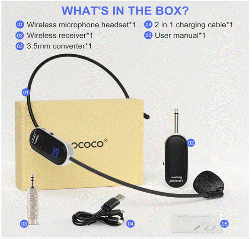 Professional Wireless Microphone TX + RX - Picture 9 of 10