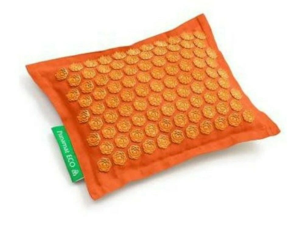 Pranamat Eco Massage Massager Pillow Orange Acupressure Pillow 