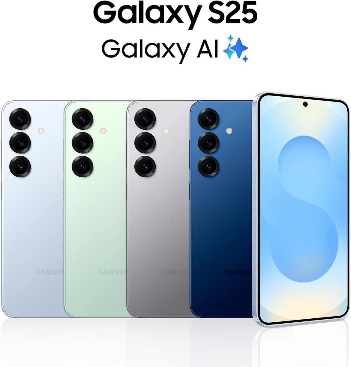 VERIZON) Samsung Galaxy S25 128GB Icy Blue / Navy / Mint