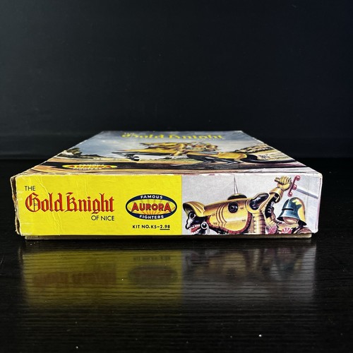 Aurora Gold Knight of Nice 19567 rare vintage model kit K5-2.98 - Picture 6 of 13