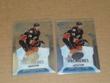 2016/17 Upper Deck ICE PREMIERES JOSEPH CRAMAROSSA RC LOT OF 2 DUCKS /1299 #106