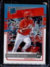 2020 Optic Retail Carolina Blue White Prizm #96 - Rated Rookies Shogo Akiyama rc