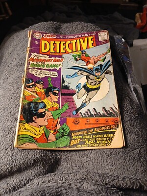 Detective Comics #342 (DC 1965) Batman Robin Elongated Man Silver Age Superhero 
