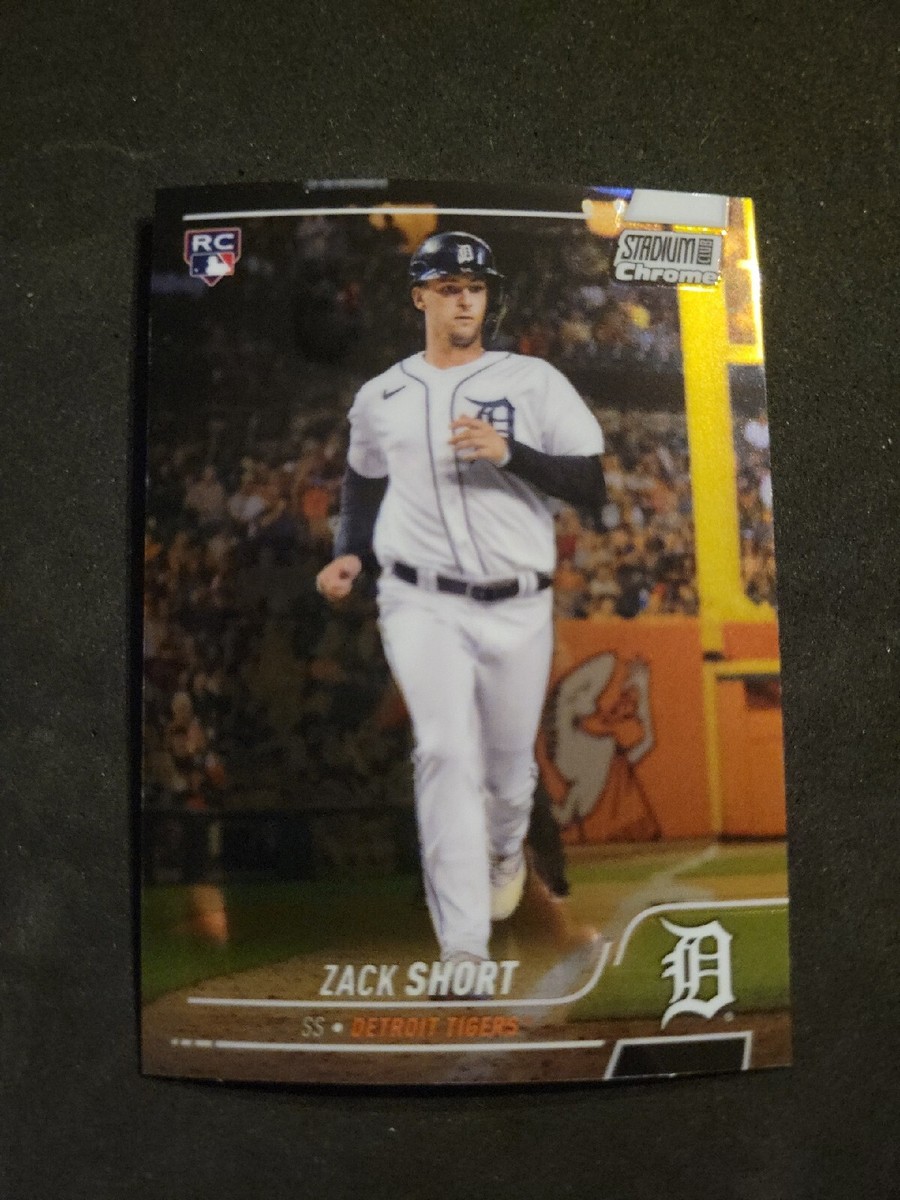 2022 Stadium Club Chrome Base #132 Zack Short - Detroit Tigers A8