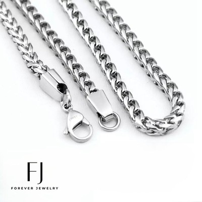 Men's 20 Inch & Franco Stainless Steel Chains | Stainless Steel Jewelry