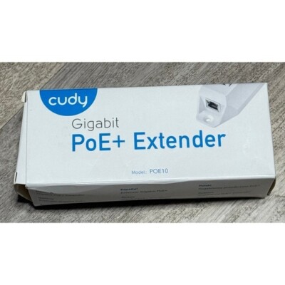 Cudy New Gigabit PoE Extender, 10/100/1000Mbps,