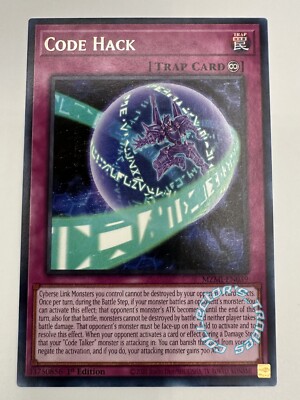 ''Code Hack'' MZMI-EN039 (R) Yu-Gi-Oh! Maze of Millennia NM