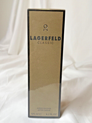 Lagerfeld Classic After Shave Splash 125ml (Hard to Find)