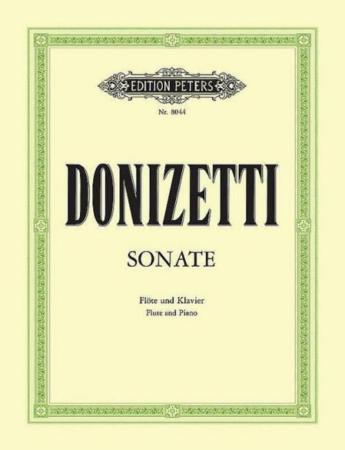 Thumbnail - Sonate Für Flöte Und Klavier C-dur Gaetano Donizetti 9790014058111