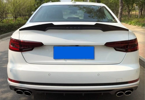 For A5 S5 B9 17 18 19 4 Door Real Carbon Fiber M4 Rear Trunk Spoiler Wing - Picture 8 of 12