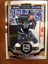 2015-16 UD Opee Chee Platinum NHL All-Star #105 Anze Kopitar