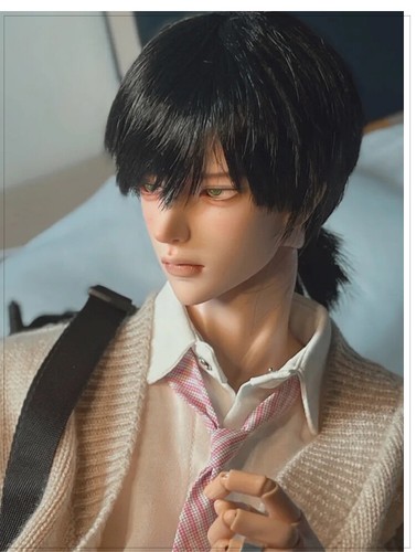 Muñecas 1/3 BJD Desnudo Tío Hombre Resina Articulada Cuerpo Ojos Libre Maquillaje Facial Regalo - Imagen 9 de 9