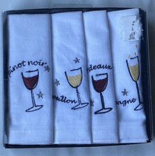 Danica Set di 4 tovaglioli da cocktail 10x10