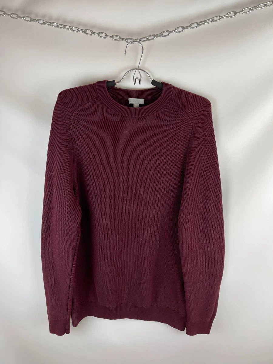 Burgundy sweater clearance