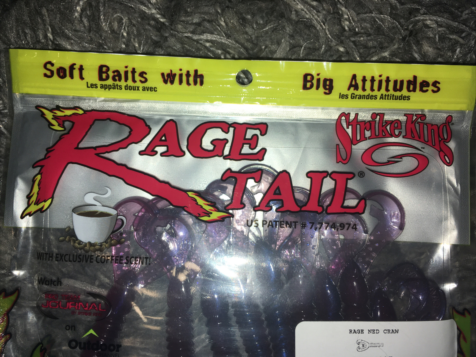 7 Strike King Rage Ned Craw 2 3/4” Soft Plastic Craw 9pk Bass Finesse Ned Bait - Image 4