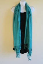 Stunning Pashmina Scarf/Wrap Turquoise