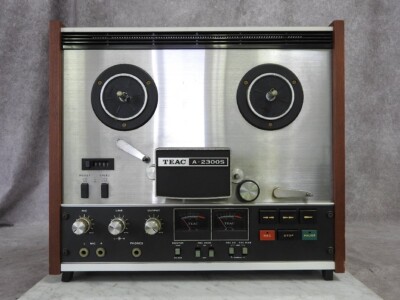 Teac A-2300S Open Reel Deck 1970s Retro Checked only for