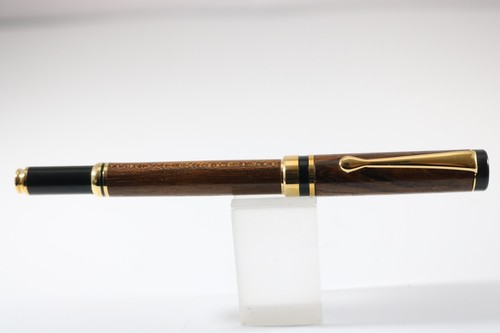 Vintage Wood Turned Fountain & Ballpoint Pen, 30 Different Styles, UK Seller - Picture 21 of 108