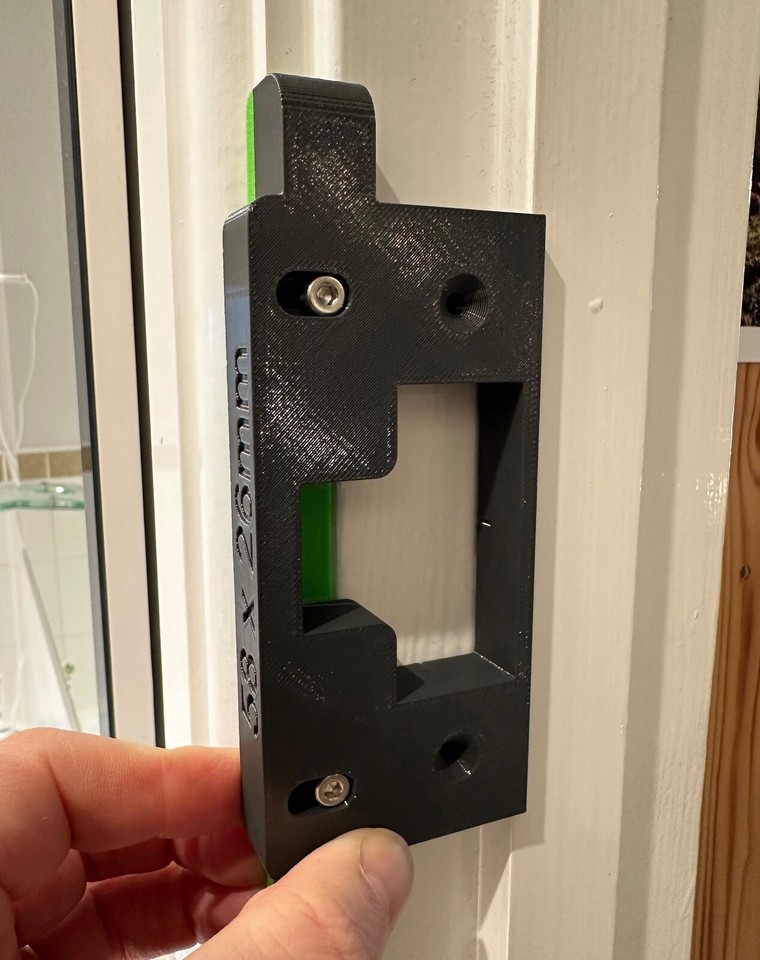 Tubular Latch Jig Router Template (for Smith & Locke, Union, ERA