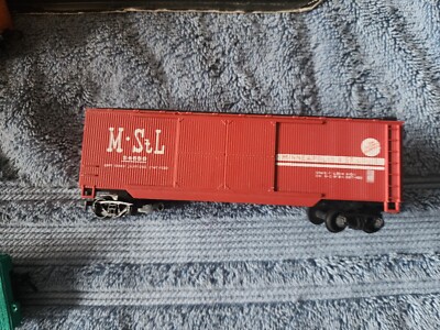 NO BOX HO Scale Minneapolis St Louis  Box Car M+S+L Train Car 54650 Life-Like