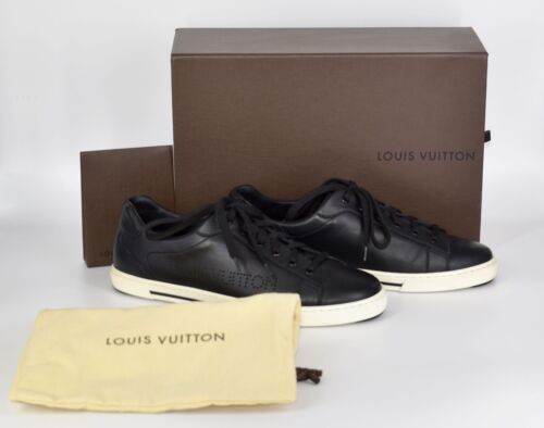 Louis Vuitton Men's Tower Embossed Monogram Motifs Three Leather Sneakers  Size 9 – MISLUX