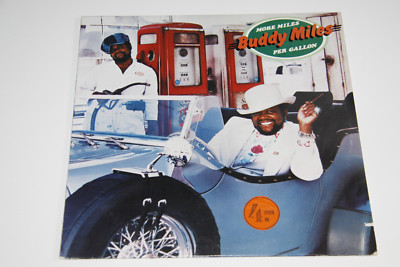 Buddy Miles - More Miles per Gallon -  OIS US 1975 Bogart Label Vinyl 12'' RARE