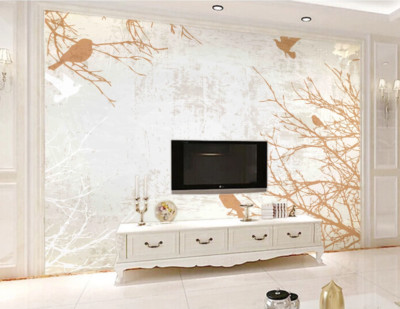 3D Brown Branches KEP5925 Wallpaper Mural Self-adhesive Removable Sticker Kay