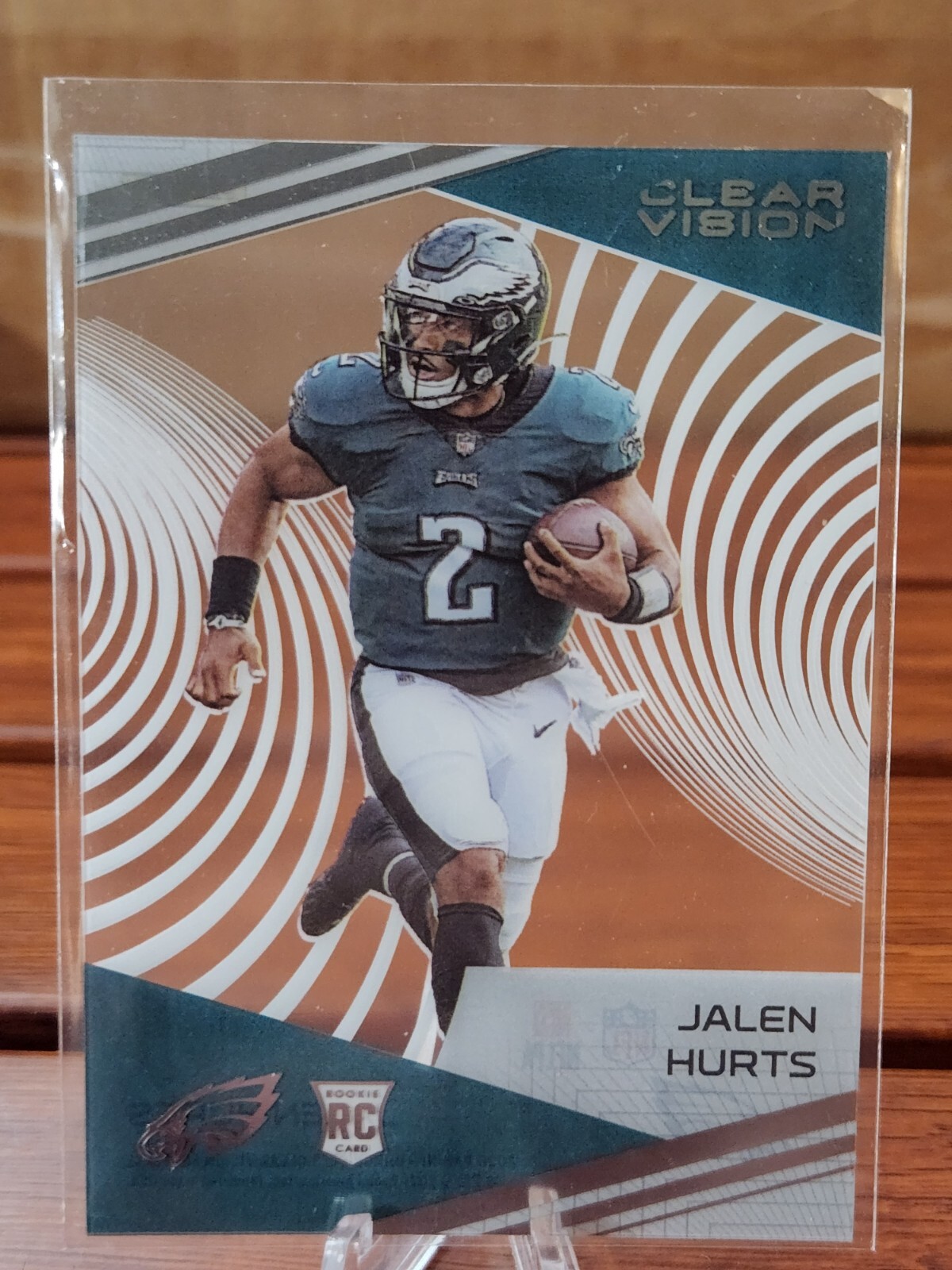 2020 Panini Chronicles Jalen Hurts - Clear Vision - RC - Philadelphia Eagles