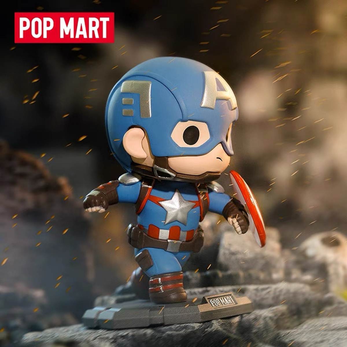 POPMART Marvel's Avengers Classic Series Figure Blind box creative