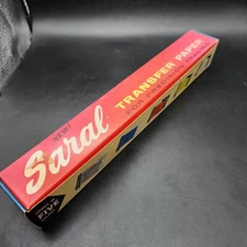 Original Vintage Saral Transfer (Tracing) Paper Red NOS