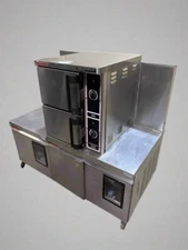 MARKET FORGE 3500 NAT GAS CONVECTION STEAMER COOKER W/ SELF-CONTAINED BOILER