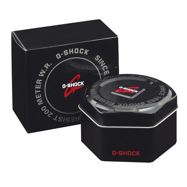CASIO G-SHOCK Metal Covered Edition Silver Black Watch CASIO G-SHOCK Metal Covered Edition Silver Black Watch