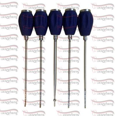 Spine Prods and Awls Set of 5 Surgical Orthopedics Instruments, Neurosurgery Set
