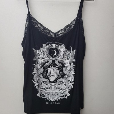 Killstar Women's Black Vest
