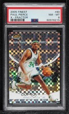 2005-06 Topps Finest X-Fractor 57/229 Paul Pierce #80 PSA 8 HOF 01uy
