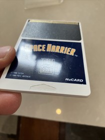 Space Harrier (TurboGrafx-16, 1988) Hu Card, Case, Manual & Sleeve Tested