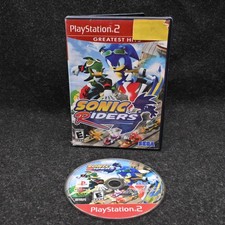 Sonic Riders PS2 Greatest Hits Disc Tested Working No Manual