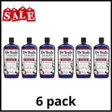 Dr Teal's Shea Butter Almond Oil Foaming Bath 34 oz 6-Pack