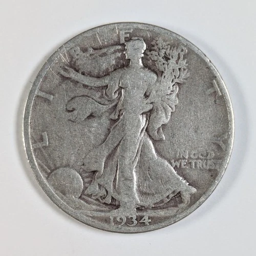 1934 Walking Liberty Half Dollar — photo from the most recent tracked eBay sale