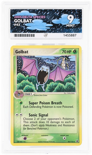 Golbat graded ACE 9 for sale on eBay