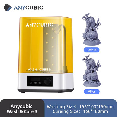 Wash & Cure 3 AE Version for Mars Photon Mono 4 LCD SLA DLP 3D Printer Models Cu