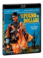 Blu-ray PER UN PUGNO DI DOLLARI Sergio Leone Clint Eastwood nuovo sigillato 1964