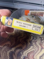 Merle Haggard Volume 1 8-track stereo country music tape.