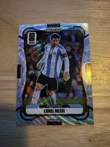 Panini 2026 Prizm FIFA World Cup Lionel Messi Argentina silver wave #10