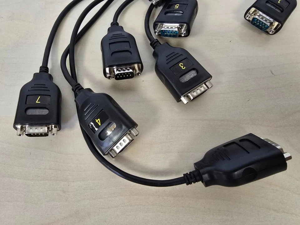 USB To 8x Serial Cable Splitter Converter USB To DB9 Male - Image 4 of 4