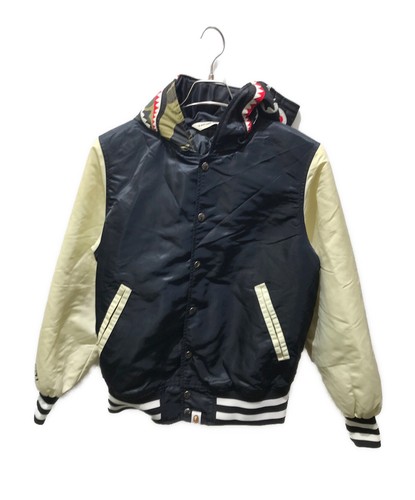 A BATHING APE Sharks stadium jacket Size: M Black Men - Picture 1 of 8