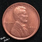 1934 Lincoln Cent UNCIRCULATED Red/Brown Details