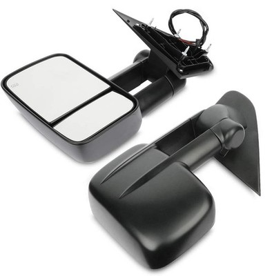 Tow Mirrors Towing Mirrors Fit Chevy Silverado GMC Sierra 2014-2017 Power Heated